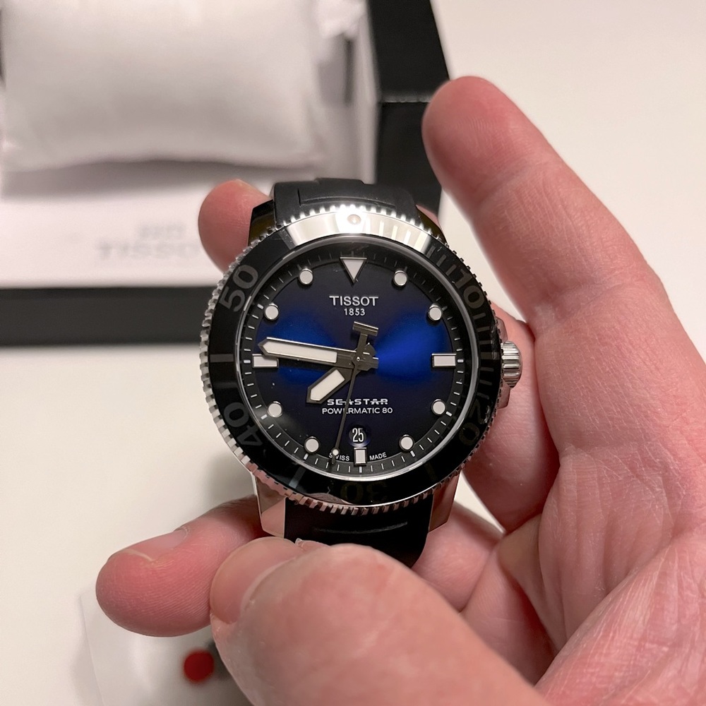 Tissot Seastar 1000 Powermatic 80- 99% like new - Picture 3 of 6